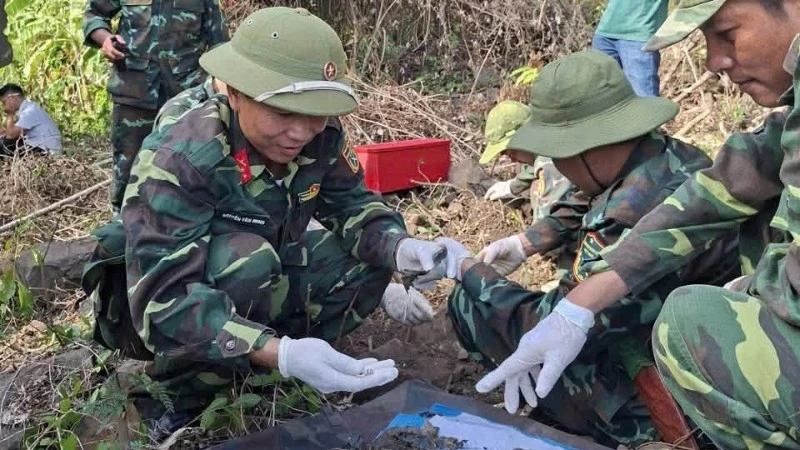 Đắk Lắk: Quy tập được 2 hài cốt liệt sĩ tại xã Tuy An Tây Đắk Lắk: Quy tập được 2 hài cốt liệt sĩ tại xã Tuy An Tây