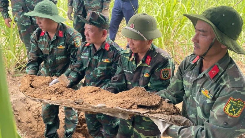 Đắk Lắk: Quy tập được 2 hài cốt liệt sĩ tại xã Tuy An Tây Đắk Lắk: Quy tập được 2 hài cốt liệt sĩ tại xã Tuy An Tây