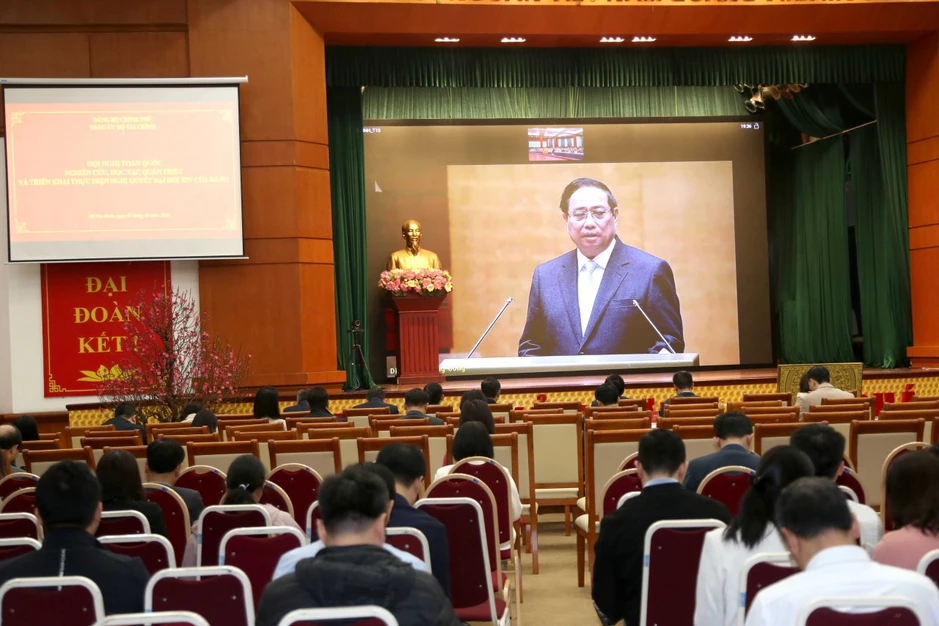 Đảng bộ Bộ Tài chính học tập, quán triệt và triển khai Nghị quyết Đại hội XIV