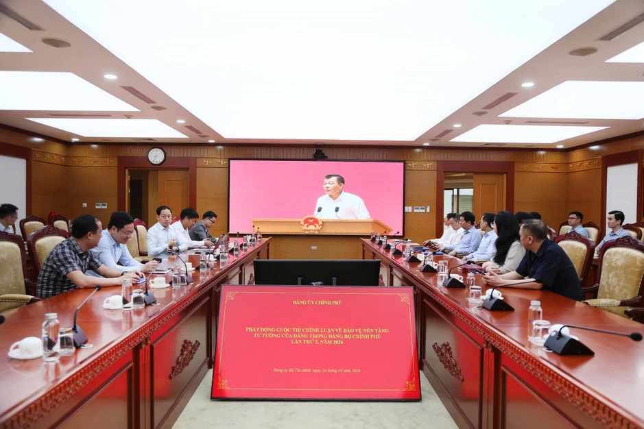 Đảng bộ Bộ Tài chính hưởng ứng Cuộc thi chính luận về bảo vệ nền tảng tư tưởng của Đảng trong Đảng bộ Chính phủ lần thứ 2