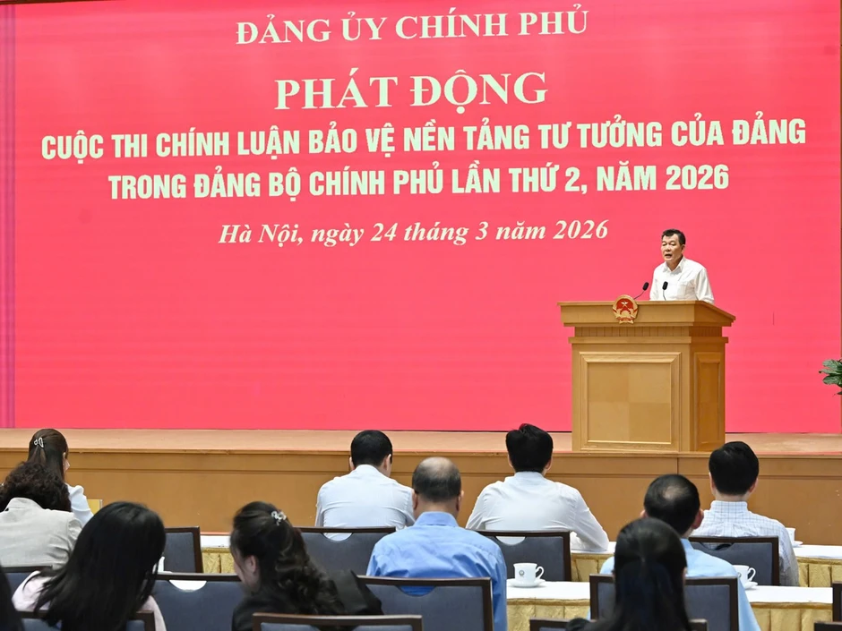 Đảng bộ Bộ Tài chính hưởng ứng Cuộc thi chính luận về bảo vệ nền tảng tư tưởng của Đảng trong Đảng bộ Chính phủ lần thứ 2