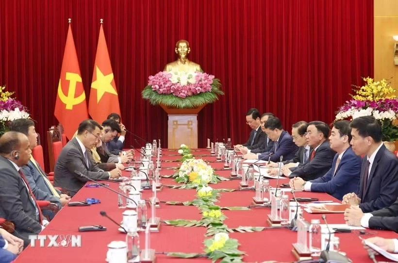 Đảng Cộng sản Việt Nam mong muốn mở rộng quan hệ với các chính đảng Đảng Cộng sản Việt Nam mong muốn mở rộng quan hệ với các chính đảng
