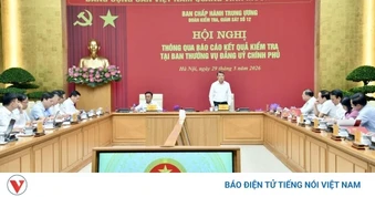 Đảng ủy Chính phủ hoàn thành khối lượng công việc lớn, có những đột phá
