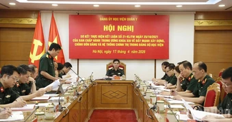 Đảng ủy Học viện Quân y sơ kết 5 năm thực hiện Kết luận số 21-KL/TW