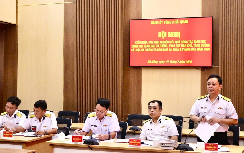 Đảng ủy Vùng 3 Hải quân đổi mới công tác kiểm điểm, rút kinh nghiệm trong toàn Đảng bộ Đảng ủy Vùng 3 Hải quân đổi mới công tác kiểm điểm, rút kinh nghiệm trong toàn Đảng bộ
