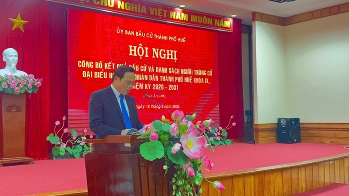 Danh sách 53 người trúng cử đại biểu HĐND TP Huế khóa mới Danh sách 53 người trúng cử đại biểu HĐND TP Huế khóa mới