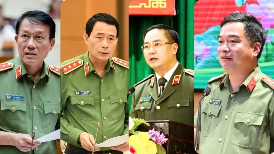 Danh sách các đại biểu công an trúng cử ĐBQH khóa XVI Danh sách các đại biểu công an trúng cử ĐBQH khóa XVI