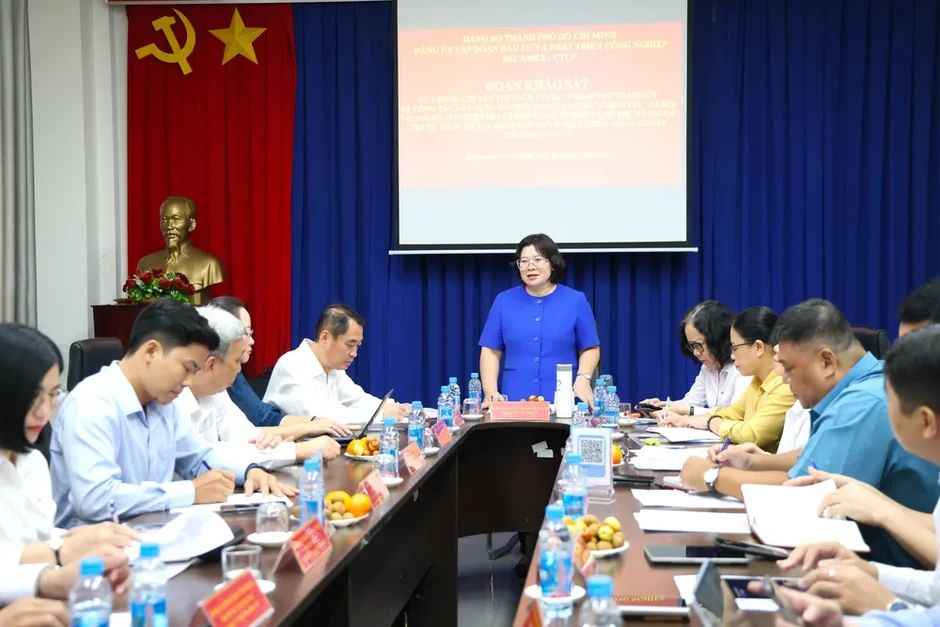 Đẩy mạnh công tác phát triển đảng tại Tập đoàn Becamex Đẩy mạnh công tác phát triển đảng tại Tập đoàn Becamex