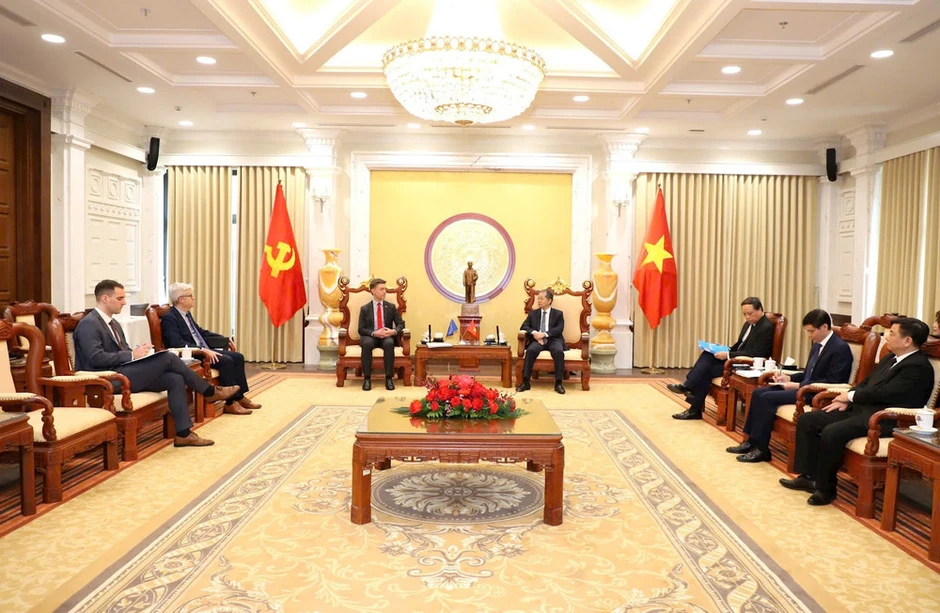 Đẩy mạnh hợp tác tư pháp Việt Nam-Liên minh châu Âu (EU) Đẩy mạnh hợp tác tư pháp Việt Nam-Liên minh châu Âu (EU)