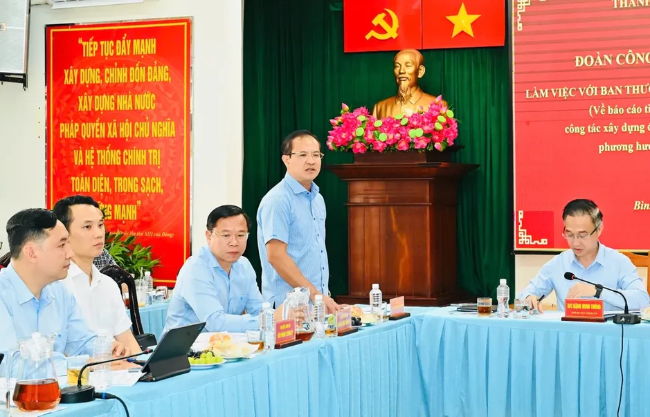 Đẩy nhanh tiến độ các dự án trọng điểm tại phường Bình Trưng và phường Thủ Đức Đẩy nhanh tiến độ các dự án trọng điểm tại phường Bình Trưng và phường Thủ Đức