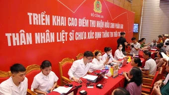 Đẩy nhanh tiến độ thu nhận, xác định danh tính hài cốt liệt sĩ, không để chậm trễ