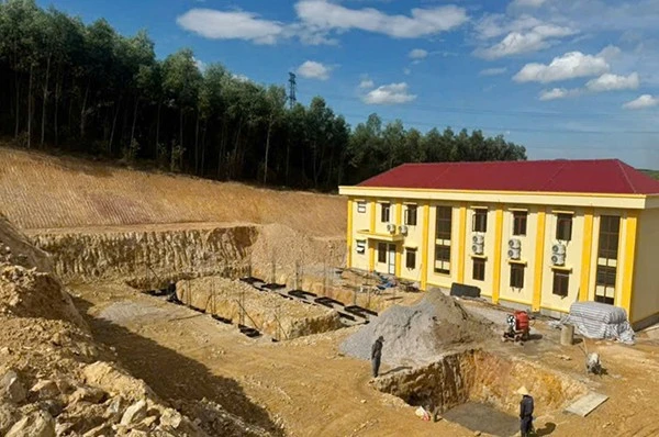 Đẩy nhanh xây dựng trụ sở Công an các xã biên giới ở Quảng Trị
