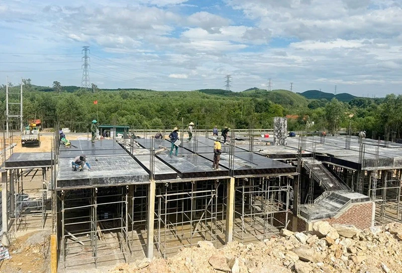 Đẩy nhanh xây dựng trụ sở Công an các xã biên giới ở Quảng Trị