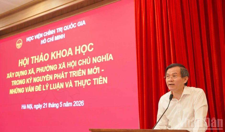 Đề xuất mô hình, tiêu chí xã, phường xã hội chủ nghĩa trong kỷ nguyên mới Đề xuất mô hình, tiêu chí xã, phường xã hội chủ nghĩa trong kỷ nguyên mới