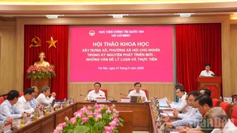 Đề xuất mô hình, tiêu chí xã, phường xã hội chủ nghĩa trong kỷ nguyên mới