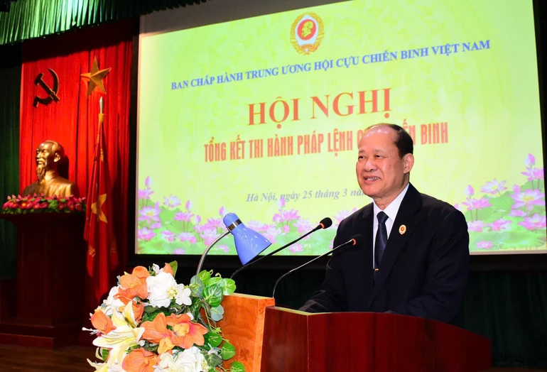Đề xuất xây dựng Luật Cựu chiến binh sau 20 năm thi hành Pháp lệnh Đề xuất xây dựng Luật Cựu chiến binh sau 20 năm thi hành Pháp lệnh