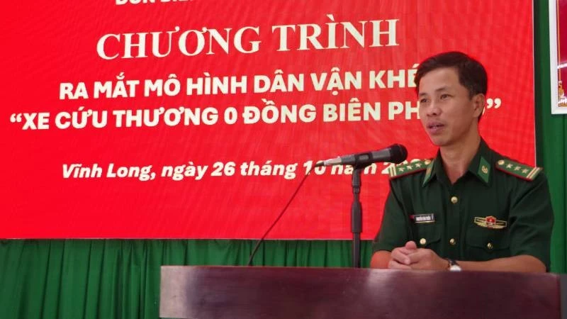 Điểm sáng từ mô hình “Xe cứu thương 0 đồng Biên phòng” Điểm sáng từ mô hình “Xe cứu thương 0 đồng Biên phòng”