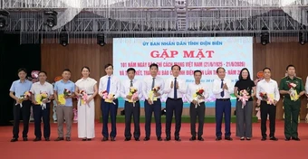 Điện Biên gặp mặt, chúc mừng phóng viên, các cơ quan báo chí nhân kỷ niệm 101 năm Ngày Báo chí cách mạng Việt Nam