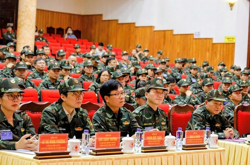 Điện Biên luyện tập vận hành cơ chế trong diễn tập khu vực phòng thủ tỉnh năm 2026 Điện Biên luyện tập vận hành cơ chế trong diễn tập khu vực phòng thủ tỉnh năm 2026