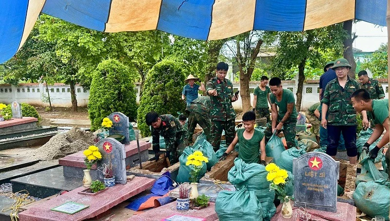 Điện Biên quyết tâm hoàn thành khai quật, lấy mẫu hài cốt liệt sĩ tại các nghĩa trang trước ngày 30/9 Điện Biên quyết tâm hoàn thành khai quật, lấy mẫu hài cốt liệt sĩ tại các nghĩa trang trước ngày 30/9
