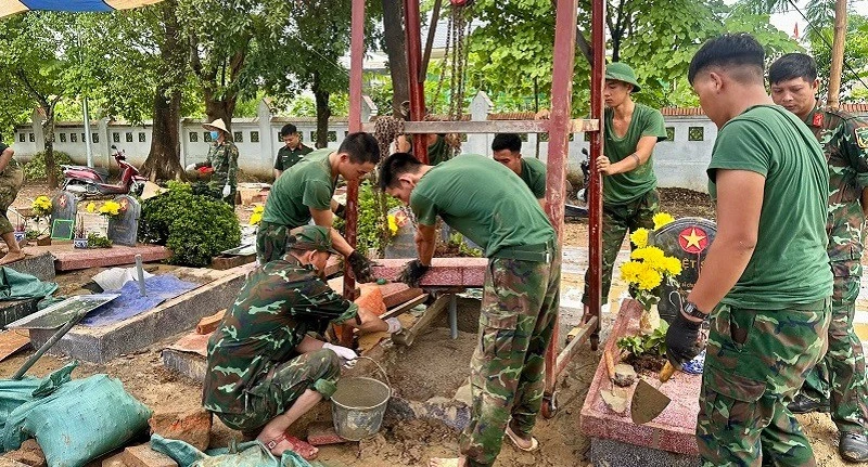 Điện Biên quyết tâm hoàn thành khai quật, lấy mẫu hài cốt liệt sĩ tại các nghĩa trang trước ngày 30/9 Điện Biên quyết tâm hoàn thành khai quật, lấy mẫu hài cốt liệt sĩ tại các nghĩa trang trước ngày 30/9