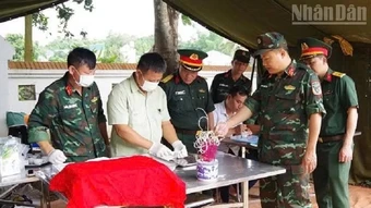 Điện Biên quyết tâm hoàn thành khai quật, lấy mẫu hài cốt liệt sĩ tại các nghĩa trang trước ngày 30/9