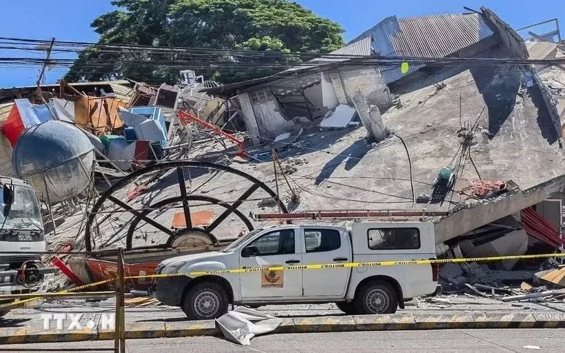 Điện thăm hỏi về trận động đất gây nhiều thiệt hại tại phía Nam của Philippines Điện thăm hỏi về trận động đất gây nhiều thiệt hại tại phía Nam của Philippines