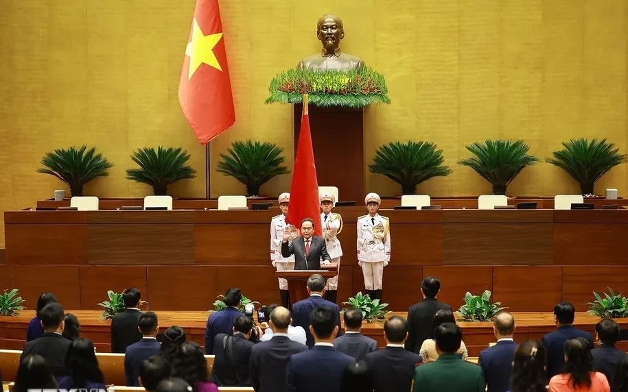 Điện và thư chúc mừng đồng chí Trần Thanh Mẫn được bầu giữ chức Chủ tịch Quốc hội khóa XVI Điện và thư chúc mừng đồng chí Trần Thanh Mẫn được bầu giữ chức Chủ tịch Quốc hội khóa XVI