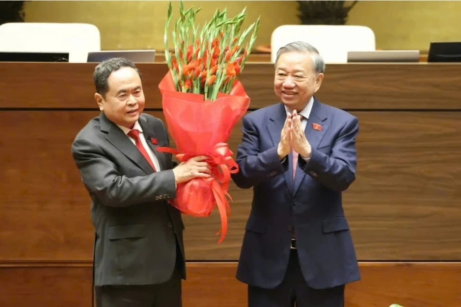 Điện và thư chúc mừng đồng chí Trần Thanh Mẫn được bầu giữ chức Chủ tịch Quốc hội Điện và thư chúc mừng đồng chí Trần Thanh Mẫn được bầu giữ chức Chủ tịch Quốc hội