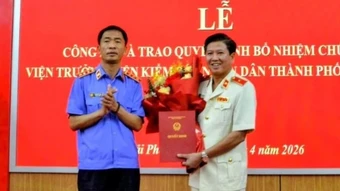 Điều động, bổ nhiệm đồng chí Đoàn Anh Phương giữ chức Viện trưởng Viện Kiểm sát nhân dân thành phố Hải Phòng
