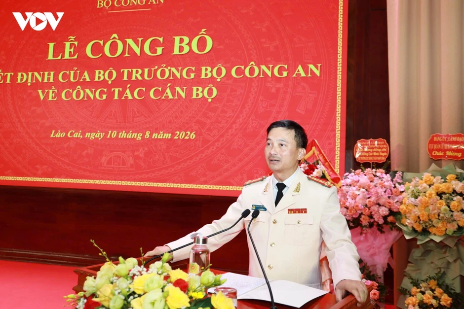 Điều động Đại tá Trịnh Khắc Cường làm Giám đốc Công an tỉnh Lào Cai Điều động Đại tá Trịnh Khắc Cường làm Giám đốc Công an tỉnh Lào Cai