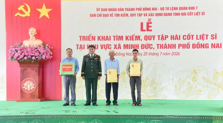 Đồng Nai tìm kiếm, quy tập được hơn 100 hài cốt liệt sĩ Đồng Nai tìm kiếm, quy tập được hơn 100 hài cốt liệt sĩ