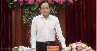 Đoàn kiểm tra, giám sát của Bộ Chính trị làm việc với Tỉnh uỷ Vĩnh Long