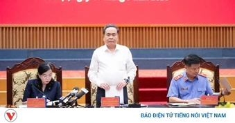Đoàn kiểm tra, giám sát của Bộ Chính trị làm việc với Viện KSND tối cao
