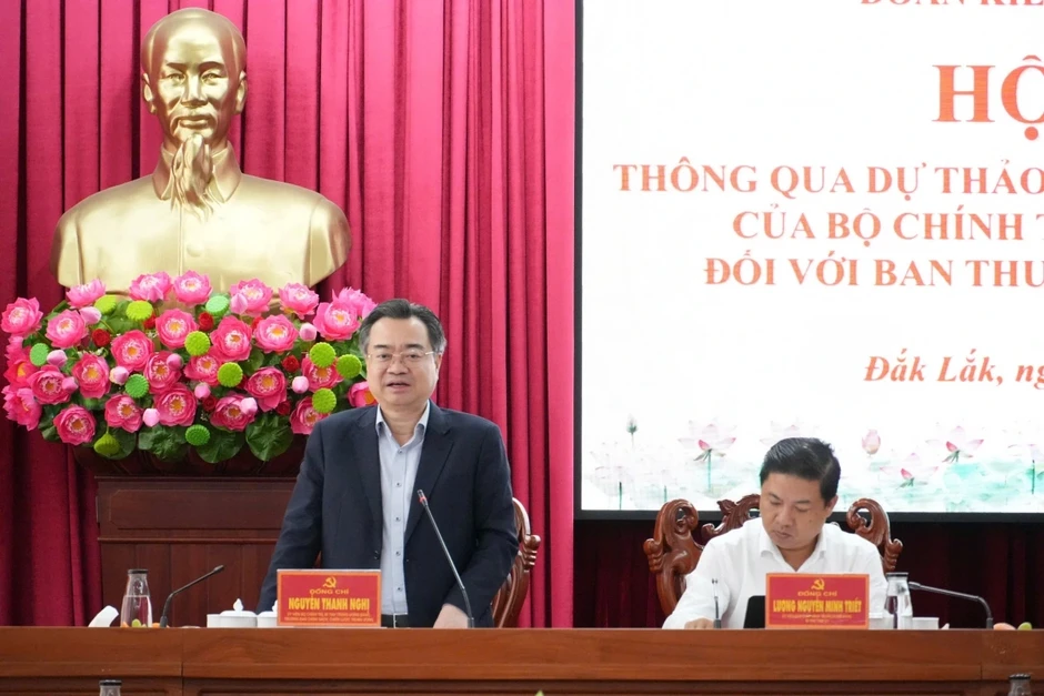 Đoàn kiểm tra, giám sát của Bộ Chính trị thông qua dự thảo báo cáo tại Đắk Lắk
