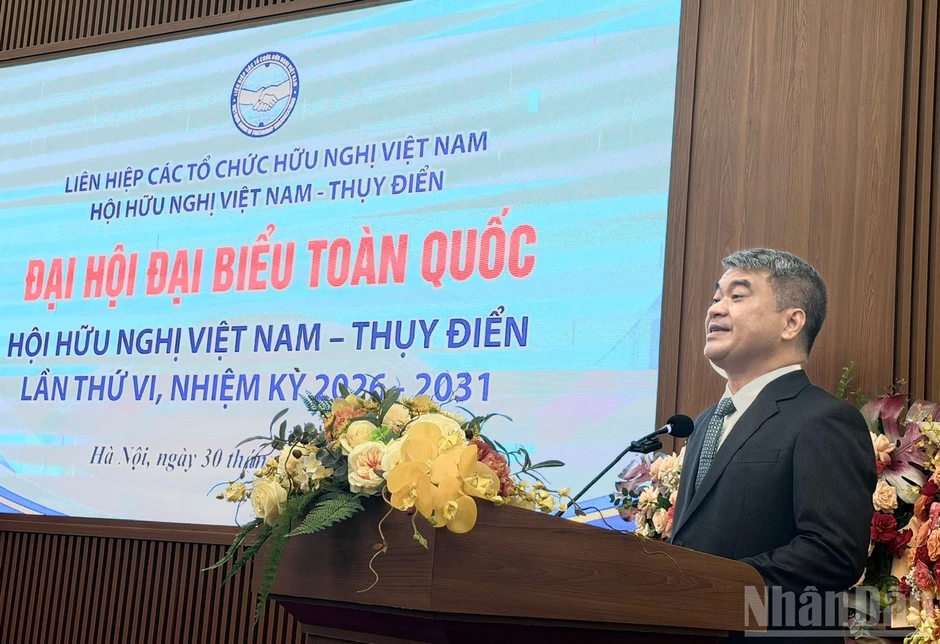 Đổi mới đối ngoại nhân dân, góp phần đưa quan hệ Việt Nam-Thụy Điển phát triển thực chất