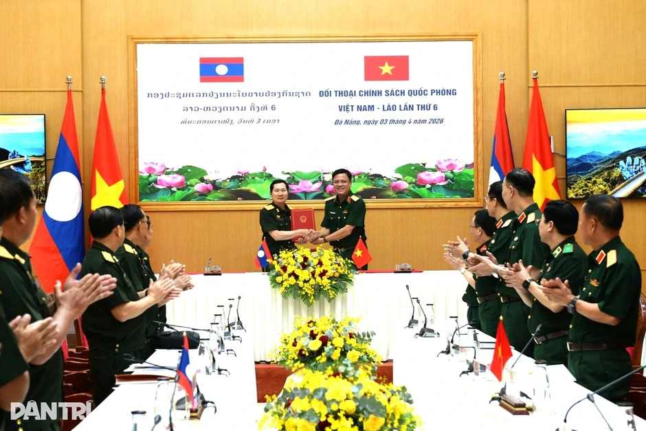 Đối thoại chính sách quốc phòng Việt Nam - Lào lần thứ 6 Đối thoại chính sách quốc phòng Việt Nam - Lào lần thứ 6