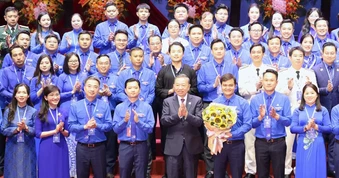 Đồng chí Bùi Quang Huy tái đắc cử Bí thư thứ nhất Trung ương Đoàn