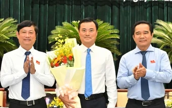 Đồng chí Bùi Xuân Cường giữ chức Bí thư Đảng ủy phường Sài Gòn