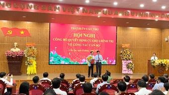 Đồng chí Đỗ Thanh Bình làm Bí thư Thành ủy Cần Thơ