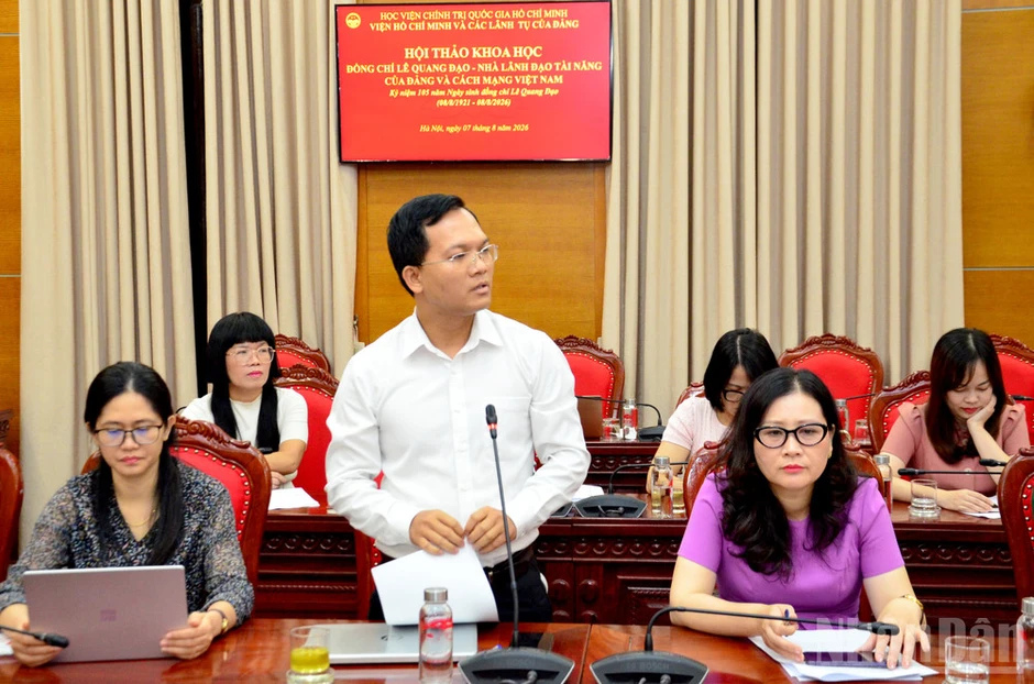 Đồng chí Lê Quang Đạo - Nhà lãnh đạo tài năng của Đảng và cách mạng Việt Nam