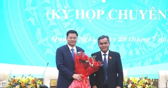 Đồng chí Nguyễn Đức Tâm được bầu giữ chức Chủ tịch UBND tỉnh Quảng Ngãi