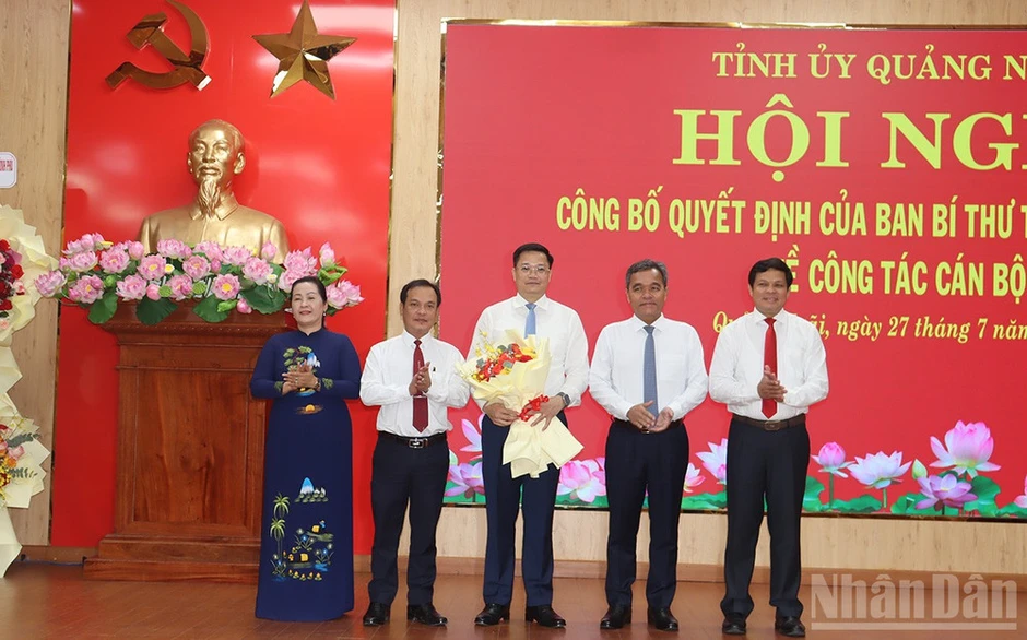 Đồng chí Nguyễn Đức Tâm giữ chức Phó Bí thư Tỉnh ủy Quảng Ngãi Đồng chí Nguyễn Đức Tâm giữ chức Phó Bí thư Tỉnh ủy Quảng Ngãi