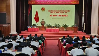 Đồng chí Nguyễn Hồng Phong giữ chức Chủ tịch Hội đồng nhân dân tỉnh Thanh Hóa khóa XIX
