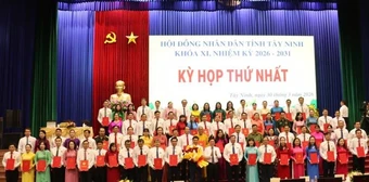 Đồng chí Nguyễn Mạnh Hùng tái đắc cử Chủ tịch Hội đồng nhân dân tỉnh Tây Ninh khóa XI