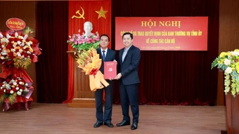 Đồng chí Phan Đăng Toàn giữ chức Trưởng Ban Nội chính tỉnh Lào Cai