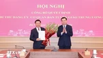 Đồng chí Trần Thanh Lâm giữ chức Bí thư Đảng ủy Cơ quan Ban Tuyên giáo Trung ương