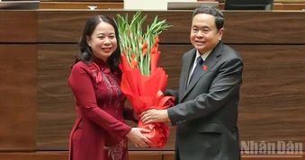 Đồng chí Võ Thị Ánh Xuân tái đắc cử Phó Chủ tịch nước
