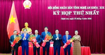 Đồng chí Võ Trọng Hải tiếp tục giữ chức Chủ tịch UBND tỉnh Nghệ An