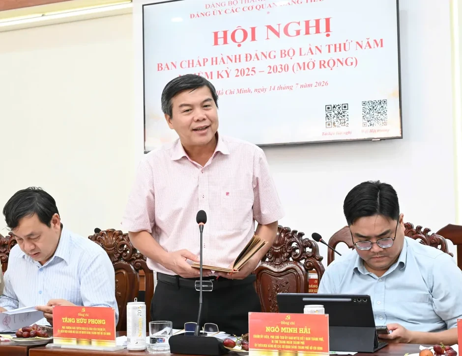 Đồng chí Võ Văn Minh: Nghiên cứu áp dụng KPI cho công tác Đảng